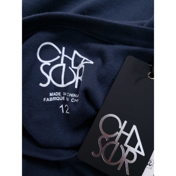 Chaser Open Shoulder Crewneck Top - Picture 5 of 8